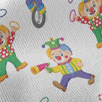 Variety Of Funny Clowns Standard Corduroy