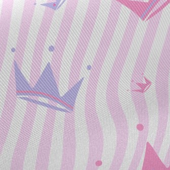 Striped Shiny Crown Twill