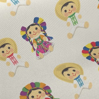 Mexican Traditional Doll Twill