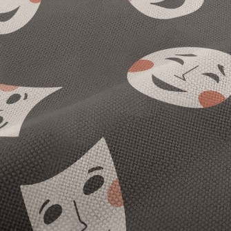 Weird Smiley Mask Performance Linen