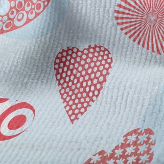 Special Shape Heart Terry