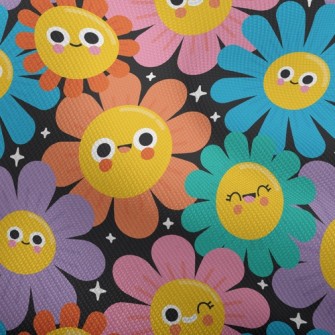 Colorful Sunflowers Dobby
