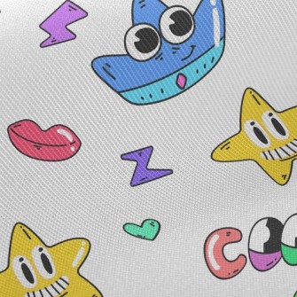 Video Game Style Pattern Twill