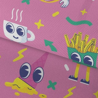 Big Eyes Instant Meals Waterproof Oxford