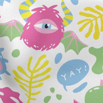 Hello Little Monster Stretch Ponte