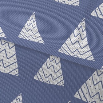 Line Art Mountain Waterproof Oxford