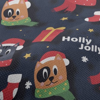 Christmas Cat Performance Linen