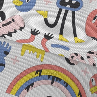 Weird Art Graffiti Waterproof Oxford