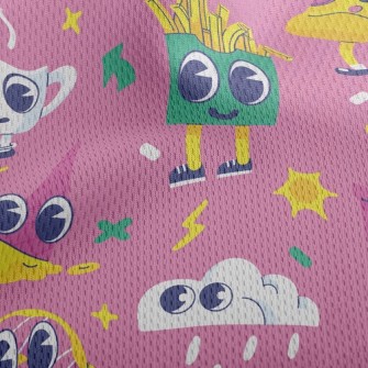 Big Eyes Instant Meals Athletic Mesh Flat Back