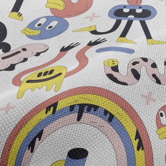 Weird Art Graffiti Performance Linen