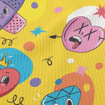 Injured Love Is OK Birdseye Piqué