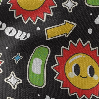 Big Eyes And Big Sun Waterproof Canvas