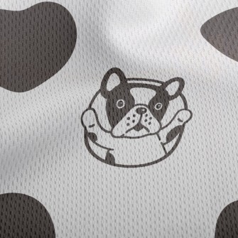 Dot And Bulldog Athletic Mesh Flat Back