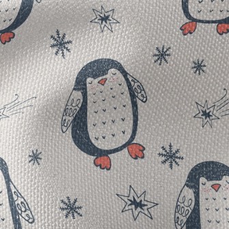Childish And Well-behaved Peng Waterproof Canvas