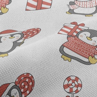 Happy Christmas Penguin Performance Linen