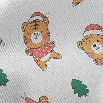 Happy Tiger Celebrates Christm Standard Corduroy