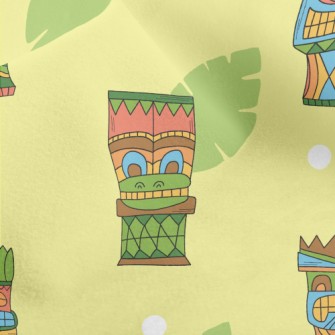 Indian Mystical Totem Micro Fleece