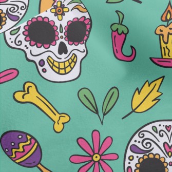 Mexican Classic Skull Micro Fleece