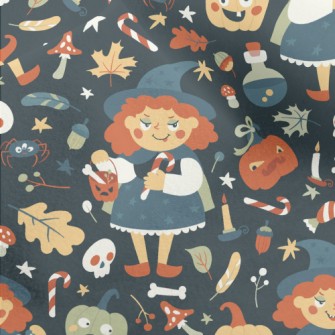 Evil Halloween Witch Micro Fleece