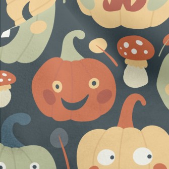 Pumpkin With Changeable Expres Micro Fleece