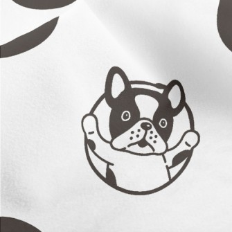 Dot And Bulldog Micro Fleece