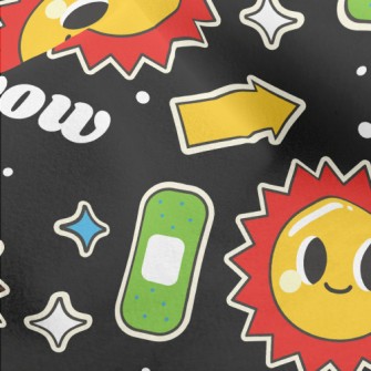 Big Eyes And Big Sun Micro Fleece