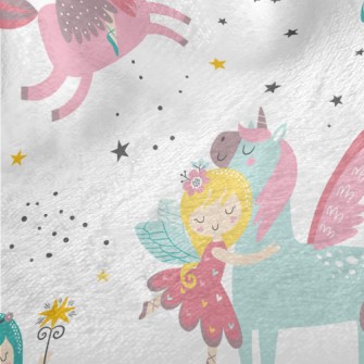 Beauty Fairy Unicorn Minky