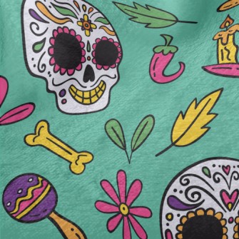 Mexican Classic Skull Minky