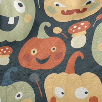 Pumpkin With Changeable Expres Minky