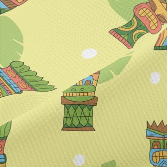 Indian Mystical Totem Piqué
