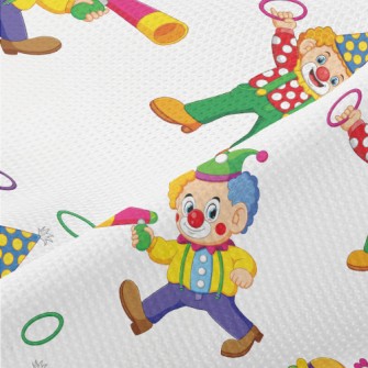 Variety Of Funny Clowns Piqué