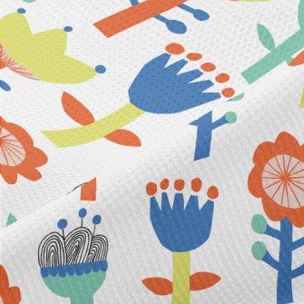 Fairy Forest Flowers Piqué