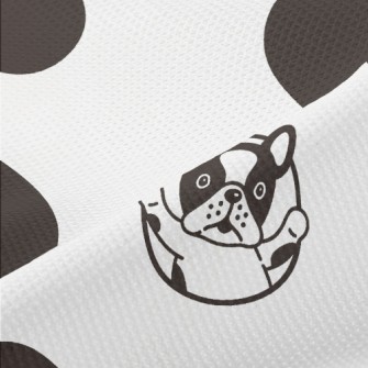 Dot And Bulldog Piqué