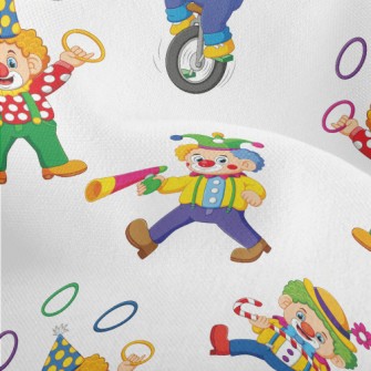 Variety Of Funny Clowns Lightweight Performance Linen