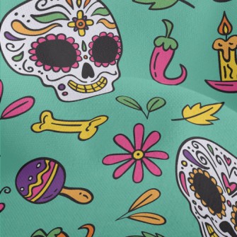 Mexican Classic Skull Lightweight Performance Linen
