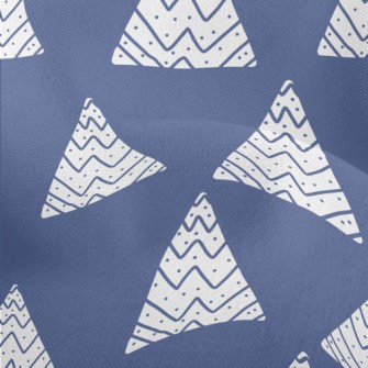 Line Art Mountain Lightweight Performance Linen