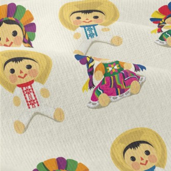 Mexican Traditional Doll Modern Jersey