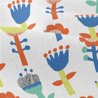 Fairy Forest Flowers Modern Jersey