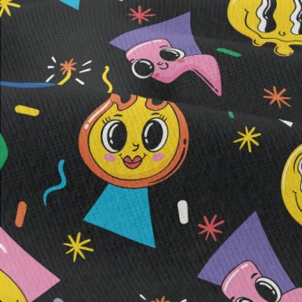 Cartoon Flame Smiley Modern Jersey