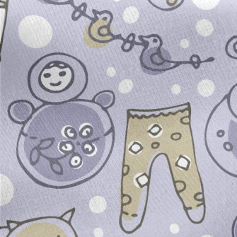 Soothing Baby Toys Jersey Backed Fleece