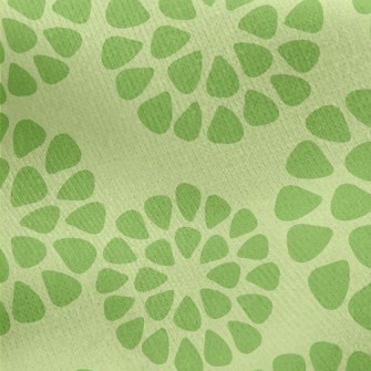 Radial Geometry Jersey Backed Fleece