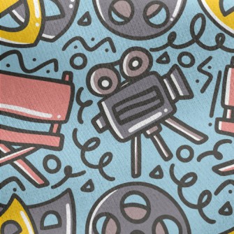 Cinema Movies Jersey Backed Fleece