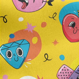 Injured Love Is OK Jersey Backed Fleece