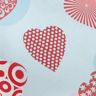 Special Shape Heart Pongee