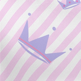 Striped Shiny Crown Pongee