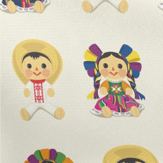 Mexican Traditional Doll Pongee