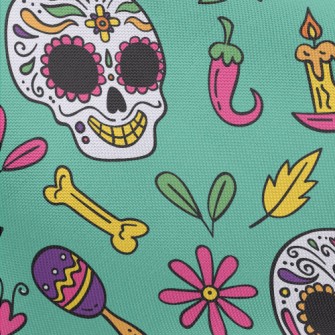 Mexican Classic Skull Pongee