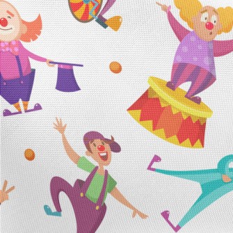 Traveling Circus Pongee