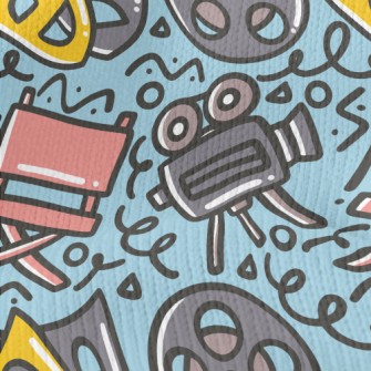 Cinema Movies Stretch Jersey