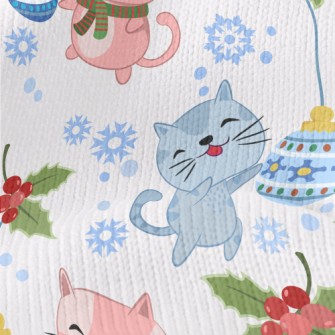 Kittens Celebrate Christmas Stretch Jersey